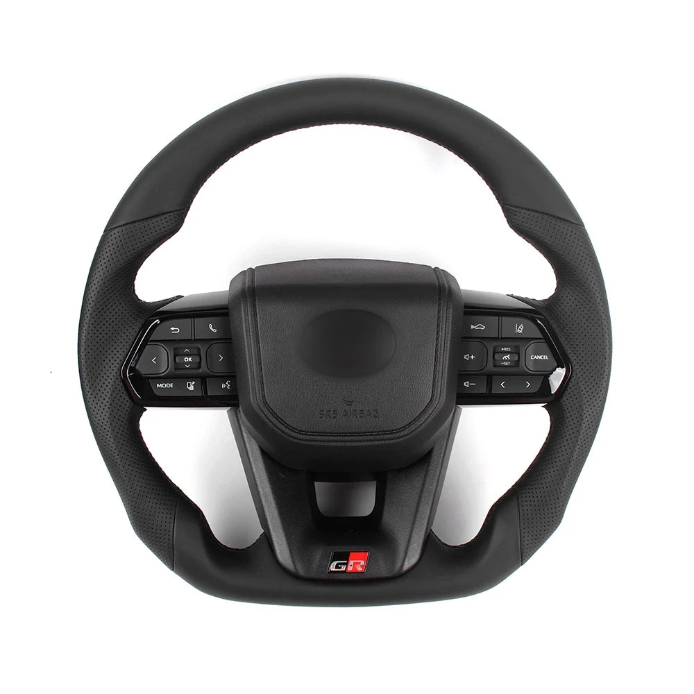 Carbon Fiber Steering Wheel for Toyota GT 86 FORTUNER FJ Cruiser HIACE LC70/76/79 Land Cruiser CROWN ALPHARD VELLFIRE HILUX