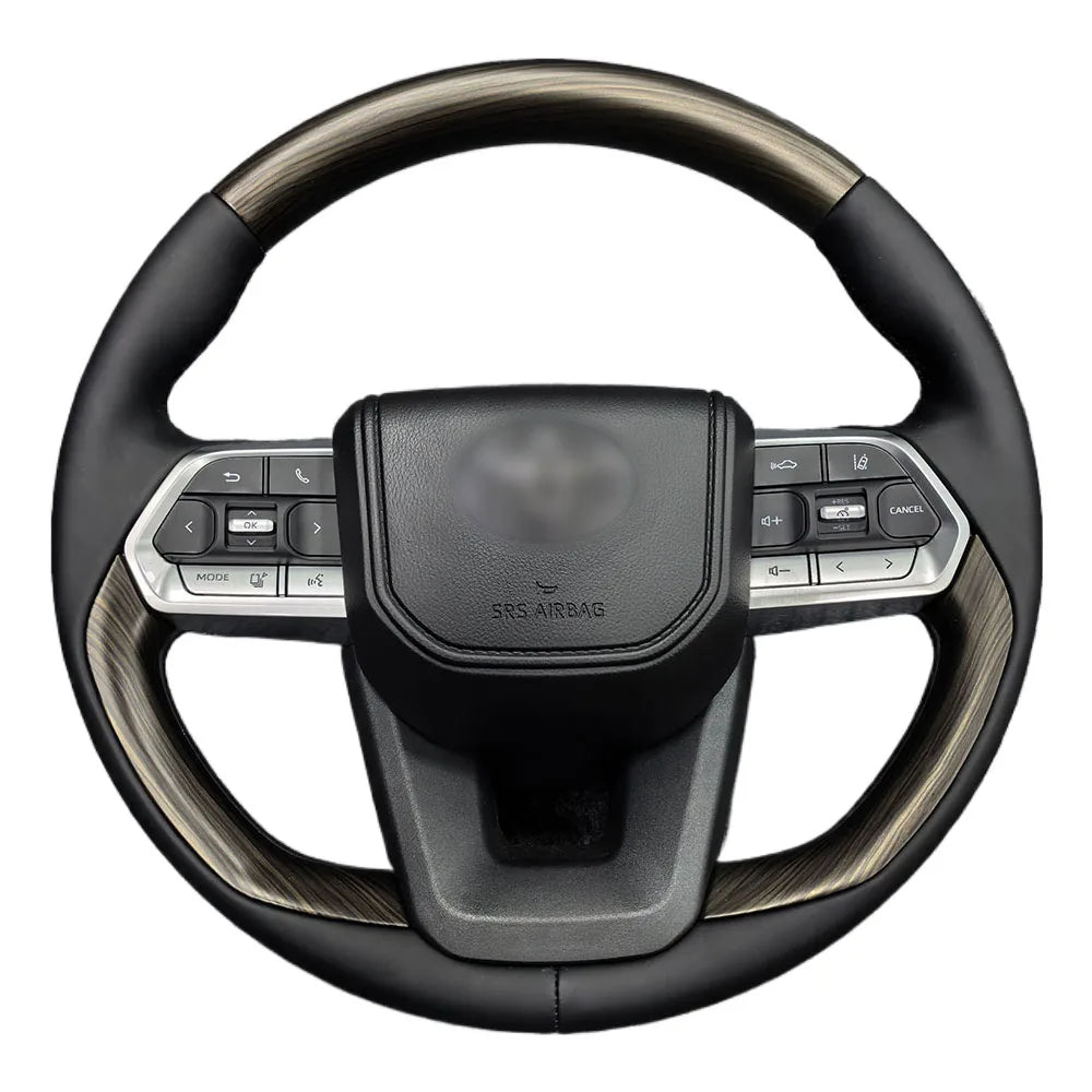 Carbon Fiber Steering Wheel for Toyota GT 86 FORTUNER FJ Cruiser HIACE LC70/76/79 Land Cruiser CROWN ALPHARD VELLFIRE HILUX