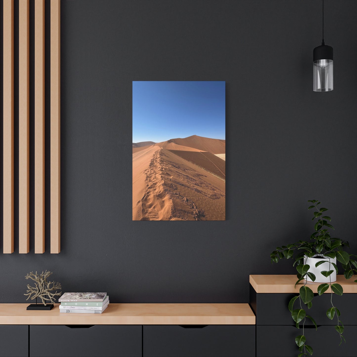 Desert Landscape Canvas Print, Nature Wall Art, Home Decor, Gift for Nature Lovers, Travel Themed Art, Minimalist Room Decor