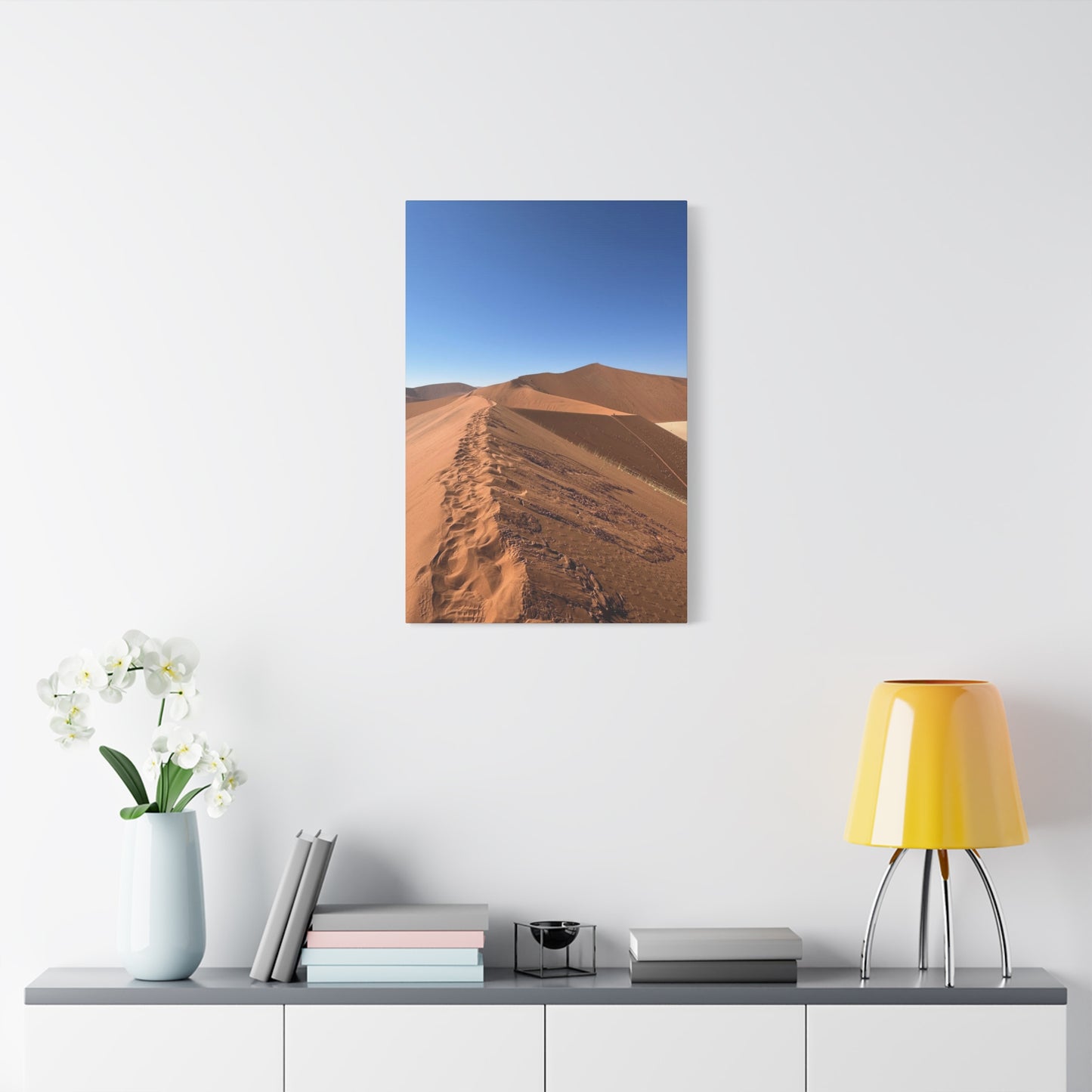 Desert Landscape Canvas Print, Nature Wall Art, Home Decor, Gift for Nature Lovers, Travel Themed Art, Minimalist Room Decor