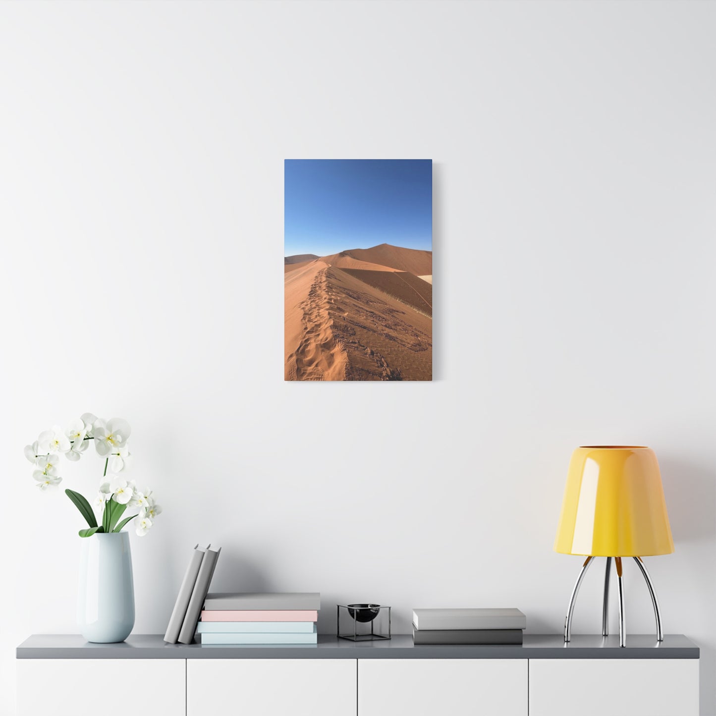 Desert Landscape Canvas Print, Nature Wall Art, Home Decor, Gift for Nature Lovers, Travel Themed Art, Minimalist Room Decor
