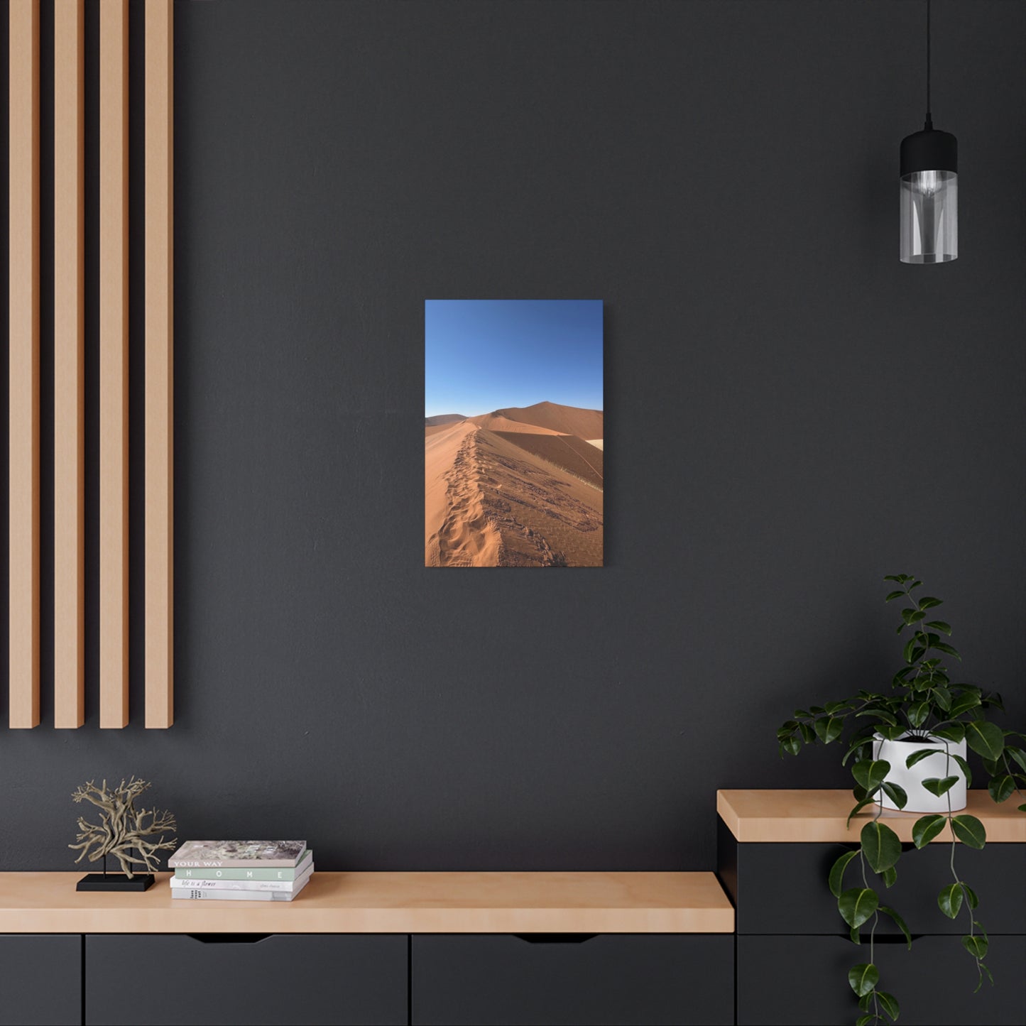 Desert Landscape Canvas Print, Nature Wall Art, Home Decor, Gift for Nature Lovers, Travel Themed Art, Minimalist Room Decor