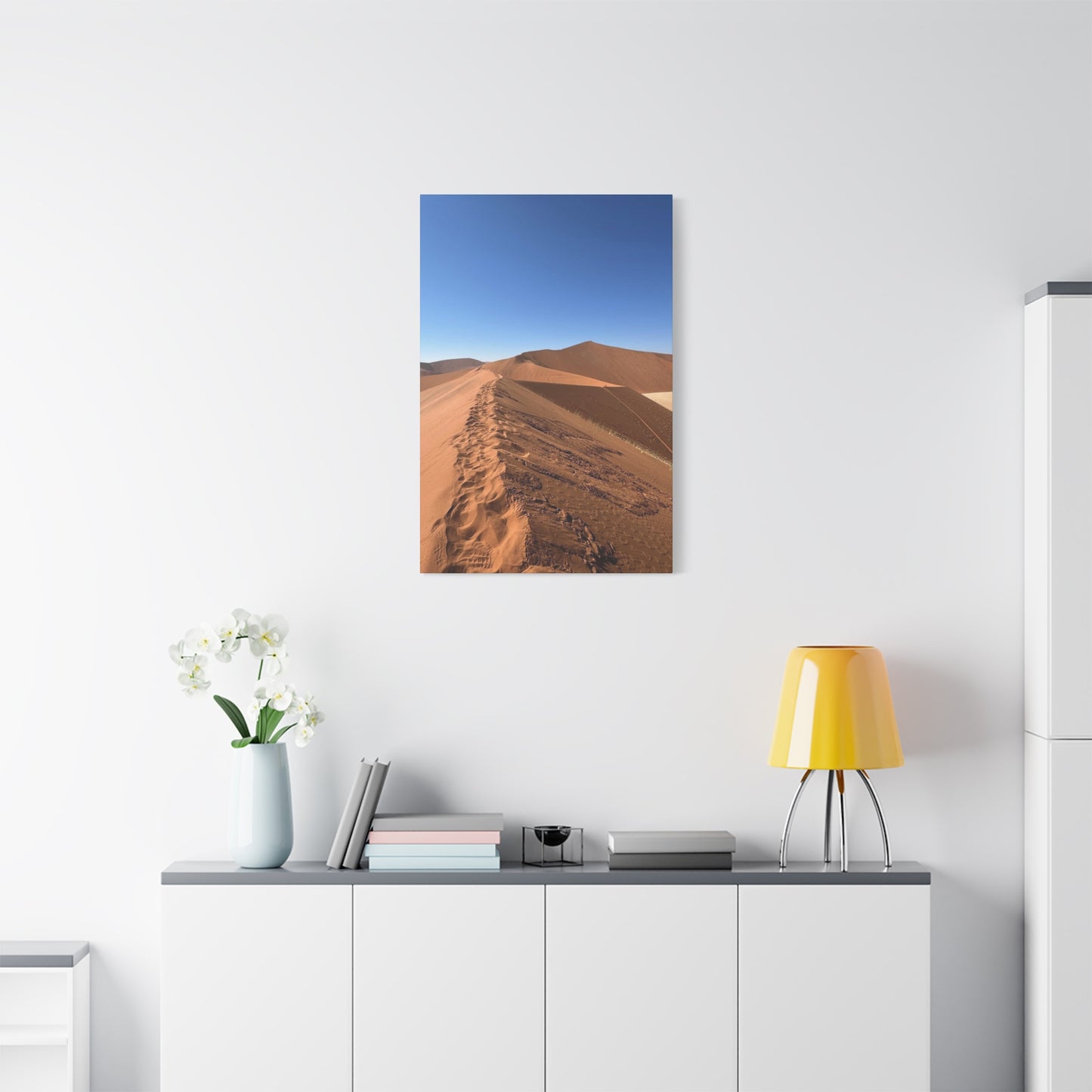 Desert Landscape Canvas Print, Nature Wall Art, Home Decor, Gift for Nature Lovers, Travel Themed Art, Minimalist Room Decor