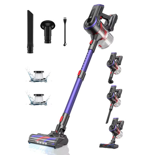 JR400 38000Pa Cordless Vacuum Cleaner Handheld 450W with Touch Display Smart Home Appliance for Carpets Hair 55 Mins